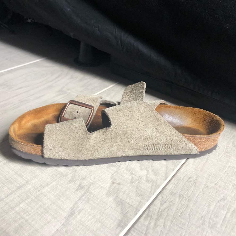Tan Birkenstocks
